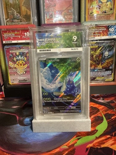 Pokémon TCG Heracross 194/193 Paldea Evolved Illustration Rare Ace 9 Mint