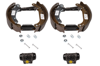 Bremsbackensatz Hinterachse FüR Dacia Renault Logan Clio II Thalia I