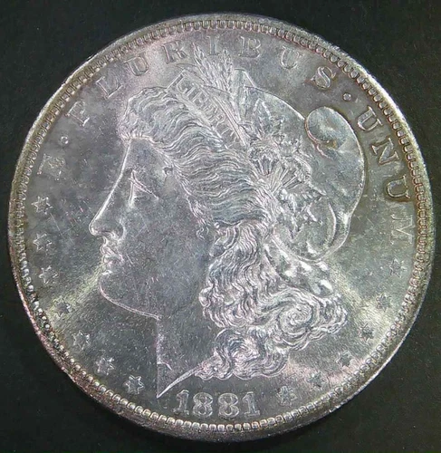 1881-S Morgan Silver Dollar UNC