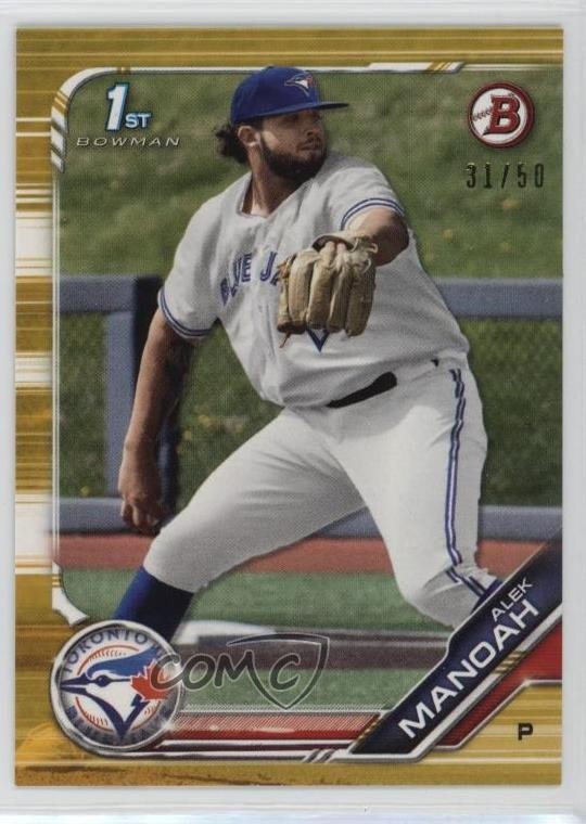 2019 Bowman Draft Gold /50 Alek Manoah #BD-3