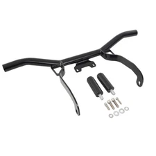 Fit For Harley Touring Road Gilde Front Engine Guard Highway Peg Crash Bar 14-23