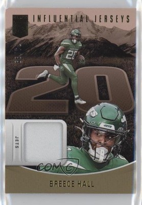 2024 Panini Donruss Elite Influential Jerseys Prime 74/99 Breece Hall 0rd2