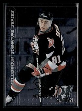 1999-00 Be a Player Millennium Signature Series Miroslav Satan #33 Auto RP1271