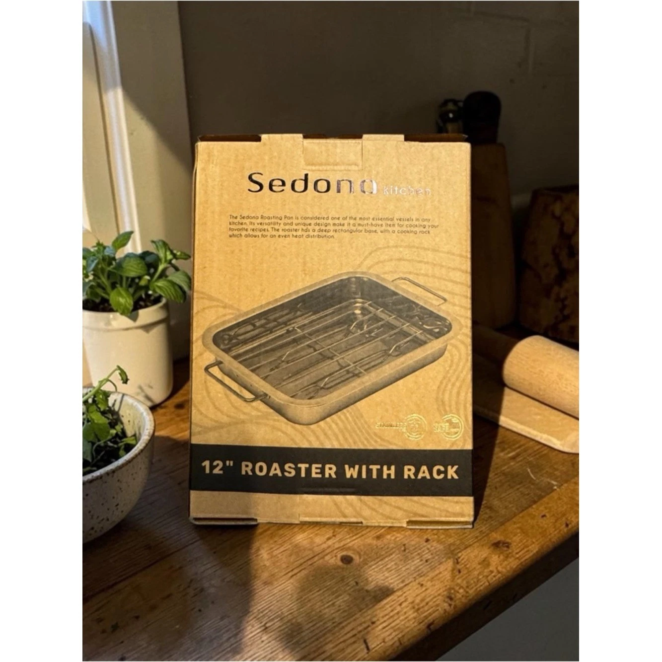 Sedona 12" Roaster With Rack NEW