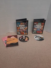 Grand Theft Auto III 3 And Vice City PlayStation 2 PS2 Lot Of 2
