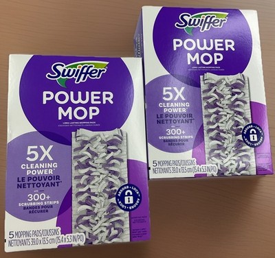 Swiffer Power Mopping Pads Multi-Surface Refills for Floor Cleaning 2 Boxes