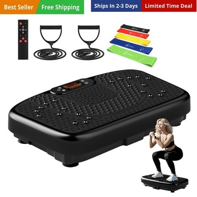 Vibration Plate Exercise Machine for Lymphatic Drainage,Power Vibrate Stand S...