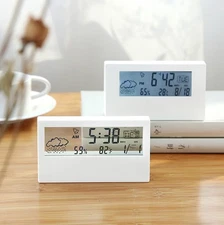 1PCS Temperature Calendar Number Clock Backlight Large Number Alarm Clock
