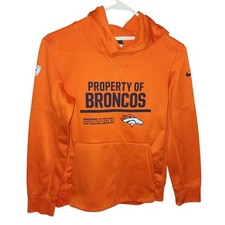 Nike NFL Training Denver Broncos Therma-Fit Youth Athletic Sweatshirt Size M