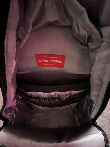 Spray Ground Galaxy Backpack Durable Nylon Space - 第 6/6 張圖片