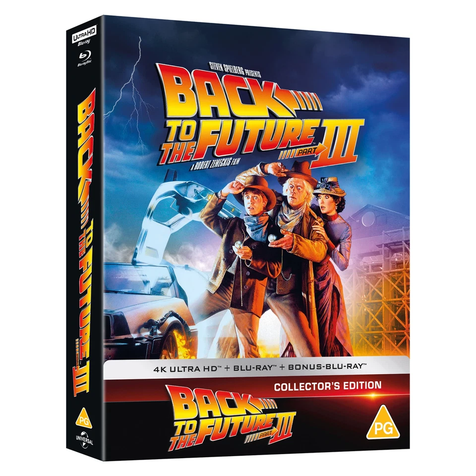 Back to the Future: Part III Steelbook Collector's Edition [PG] 4K UHD - Image 2 of 2