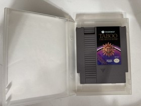 Taboo The Sixth Sense NES Nintendo Entertainment System 1989 + Retro Case