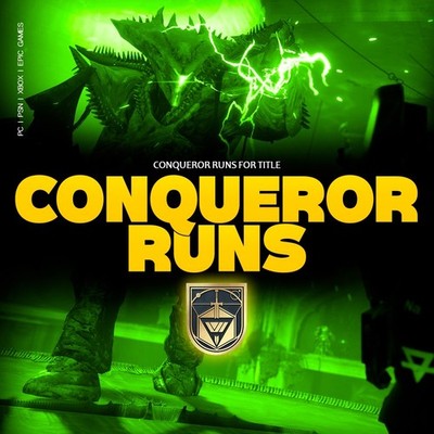 CONQUEROR TITLE   FULL TITLE   PC XBOX PS4/5 EPIC