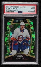 2019 Upper Deck Allure Rookies Green Quartz 49/99 Noah Dobson #96 PSA 9 MINT 0i6