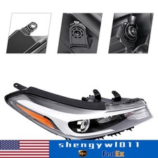 For 2017 2018 Kia Forte Halogen Chrome Headli...