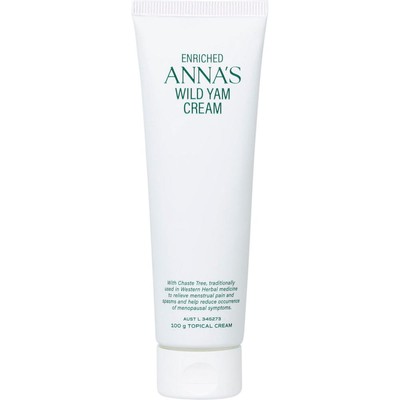 Anna's Wild Yam Cream Her Menstrual & Menopausal Symptoms - 100g