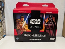 Star Wars Unlimited Spark of Rebellion Zwei Spieler Starter Set Karten Decks Box NEU