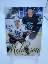 2025-26 FLAIR HOCKEY IMAGE B GREEN /349 RC JACOB MELANSON SEATTLE KRAKEN #171