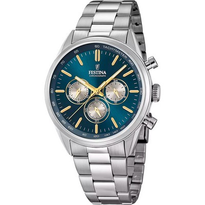 FESTINA TIMELESS CHRONO QUARZ REFERENZ F16820/C NEU OFFIZIELLE GARANTIE