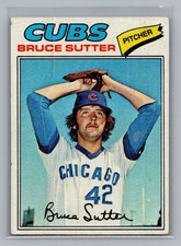 1977 Topps Bruce Sutter #144 Rookie RC HOF Cubs