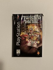 Twisted Metal Long Box (PlayStation PS1) CIB Complete with Manual and Foam