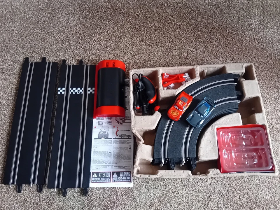 Carrera First Disney Pixar Cars First Racing Set - Excellent Complete Set. - Image 2 of 4