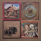 Lot of 4 Grateful Dead vinyl record albums
