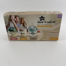 Tommee Tippee Closer to Nature Baby Bottle Set 3 Piece 5oz 150ml BPA Free