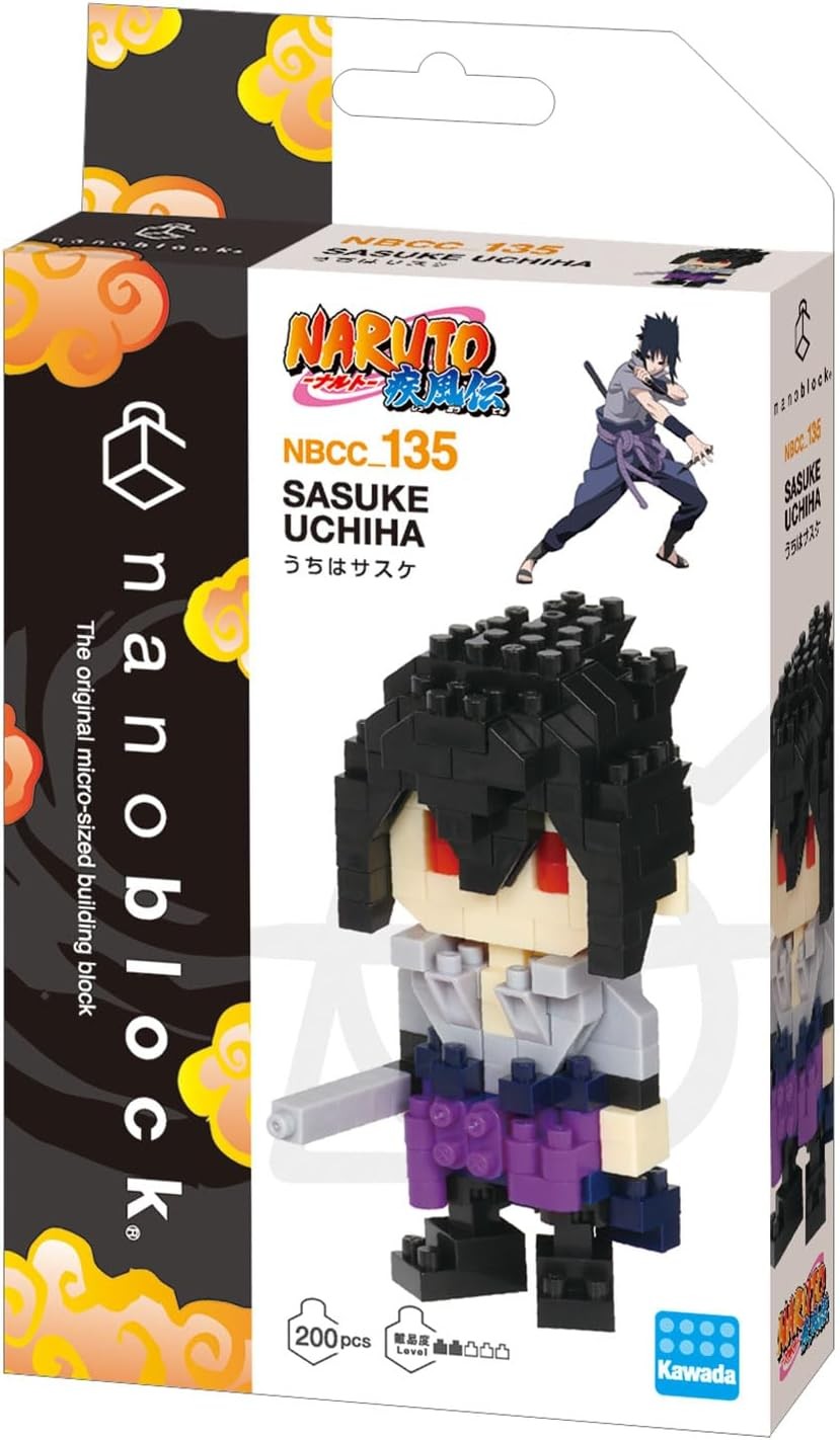 Nanoblock Character Collection Series Sasuke Uchiha Naruto Shippuden 3490₽
