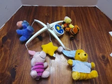 Vintage Disney Winnie the Pooh Mobile Nursery, Eeyore Piglet Tigger See Video 