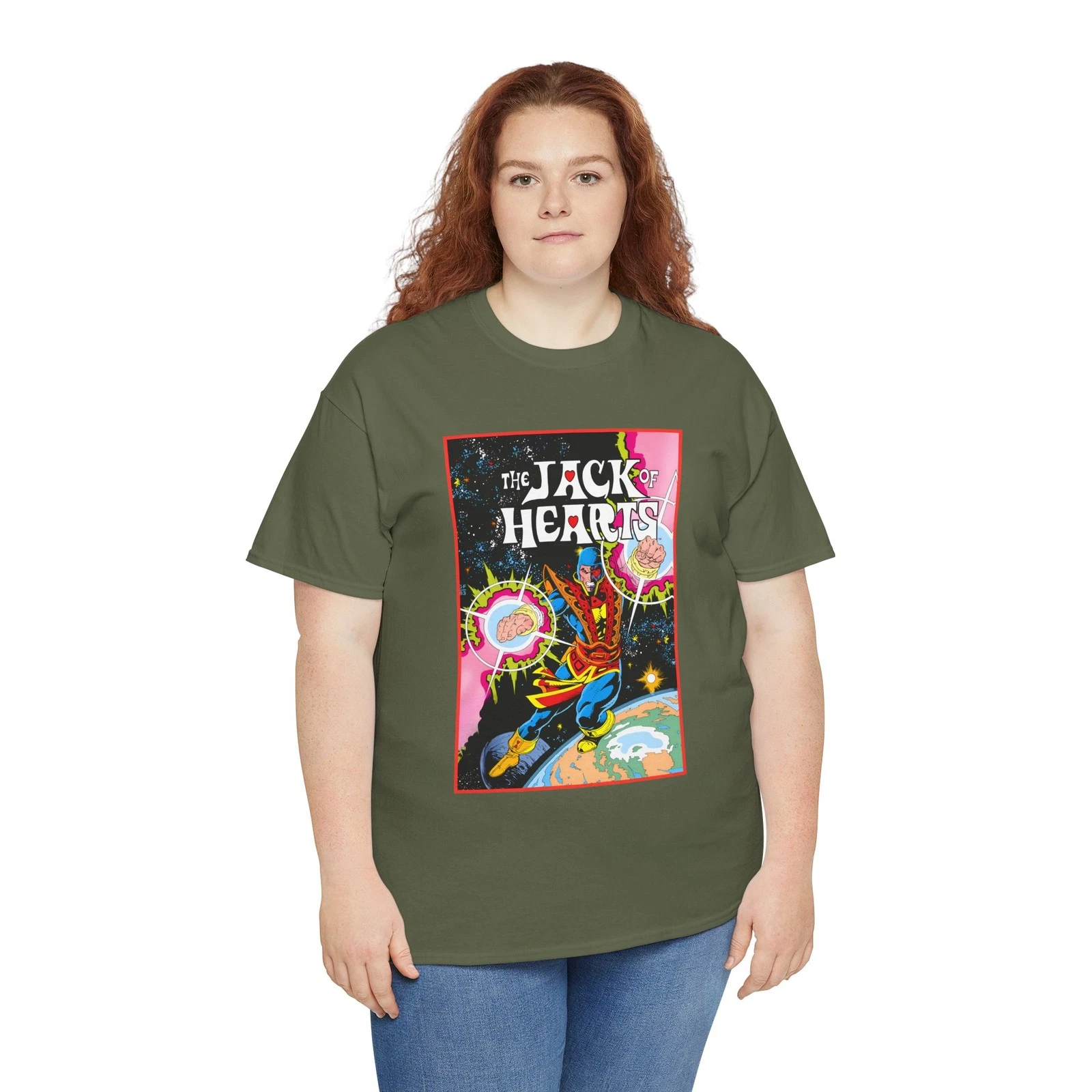 Jack of Hearts T-Shirt - Marvel Comics - Avengers - She-Hulk Beau - Zero Fluid