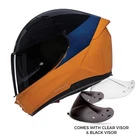 Nolan N60-6 Classic Urban Vern Speciale 342 Blue Orange