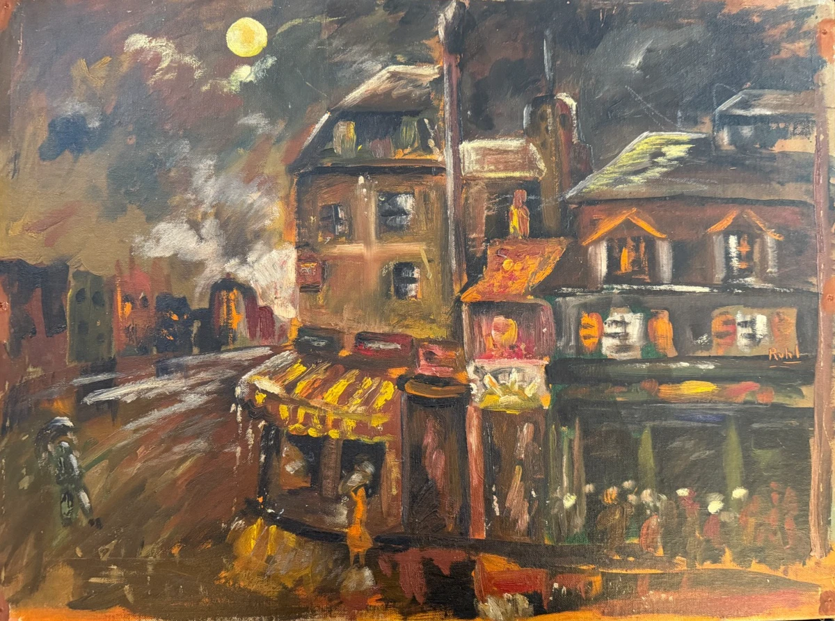 Oil Painting Paris Art Paintings for sale | eBay