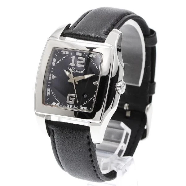 Chopard — Chopard Two O Ten 8464 34mm SS Black Dial Quartz Date Watch #C8154