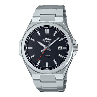 Men's Casio Edifice Steel Analog Sapphire Crystal Watch EFB108D-1A
