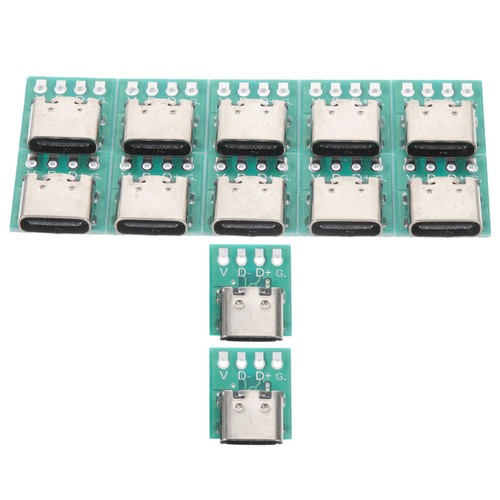 12 Pcs USB C-type Splitter Board to Converter PCB Support Module - Afbeelding 12 van 12