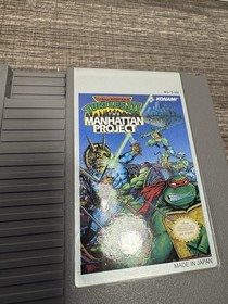 Teenage Mutant Ninja Turtles III: Manhattan Project (NES Nintendo) Complete!