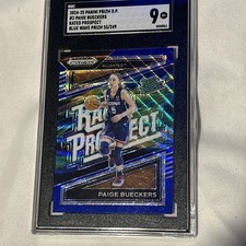 Paige Bueckers Rated Prospect #2 Blue Wave Prizm /249