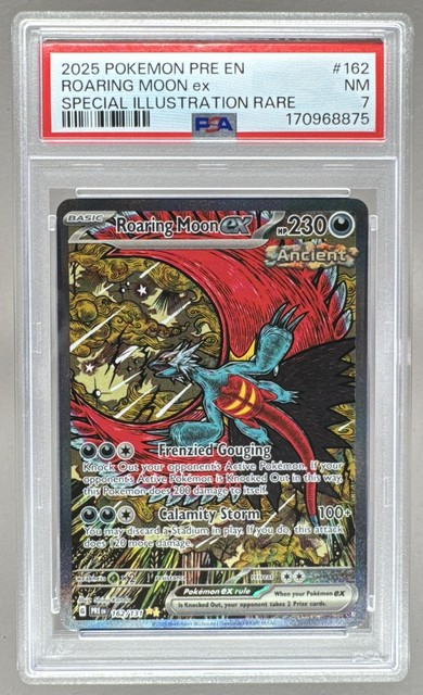 Roaring Moon ex #162 (Prismatic Evolutions (2025))
