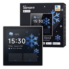SONOFF NSPanel Pro Gen2 Matter Zigbee Gateway Home Assistant 2-Kanal Relais 86