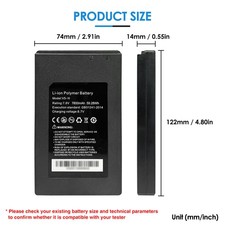 Rsrteng V5-H Battery Compatible With IPC-9800 And X7 Series Camera Tester