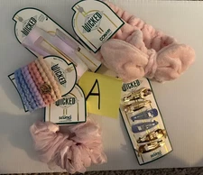 Conair Wicked Hair Accessories bundle of 5 NEW Dress up Gift Scunci (Bundle A)