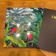 Rare Art Book TROPIAAL ART Birds and Leaves by 熊切 怔行, Large, Beautiful Print