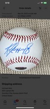 ken griffey jr signed baseball Certified