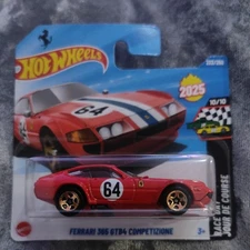 Hot Wheels Ferrari 365 GTB4 Competizione - Race Day 10/10 L Case 2025