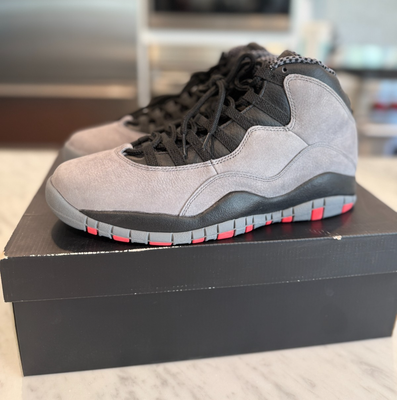 Air Jordan 10 Retro Cool Grey 310805 023 Mens Size 11 | eBay