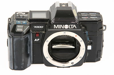 Minolta 7000 AF, analoges SLR Gehäuse mit Minolta AF