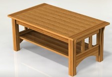 Mission Style Coffee Table Woodworking Plans, Plans Only not complete table