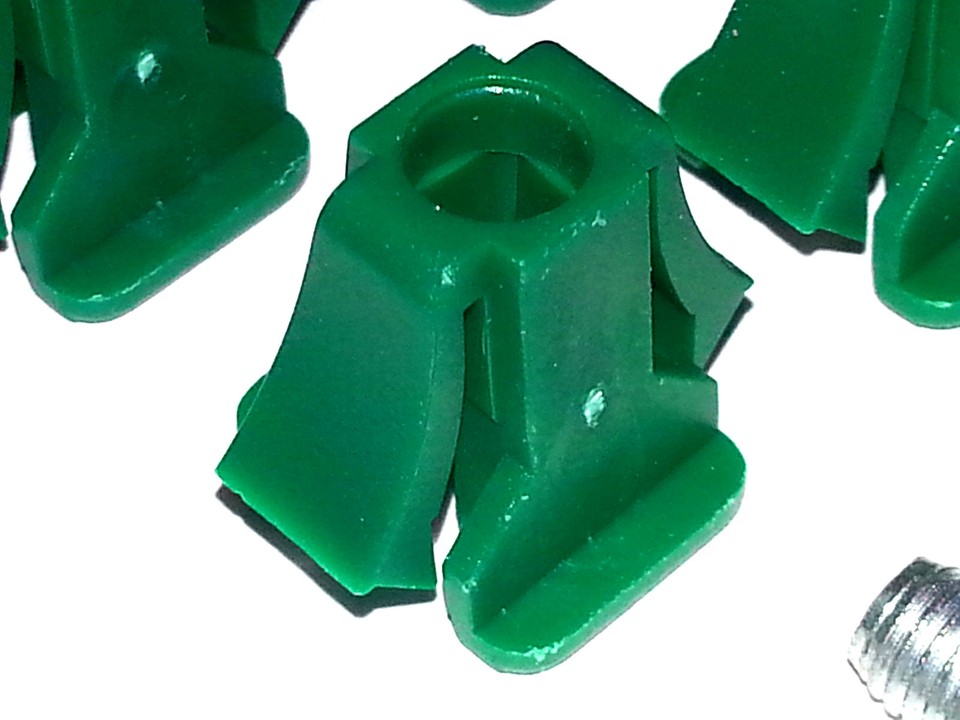 69-73 AMC AMX Headlight Head Light Lamp Adjuster Adjusting Screw & Nut 4pcs O - Foto 7