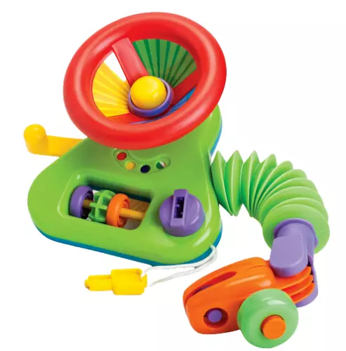 Baby steering top wheel for pram